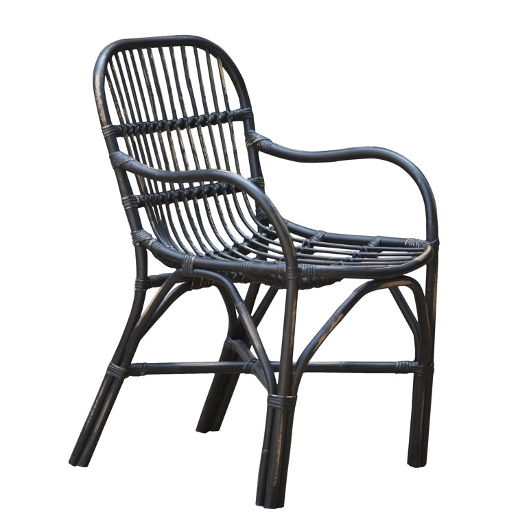 Antique Revival Metal Outdoor Dining Armchair with Cushion Wayfair